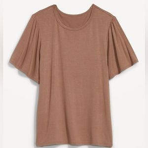 ⭐️2/$20 Luxe Flutter Sleeve Top